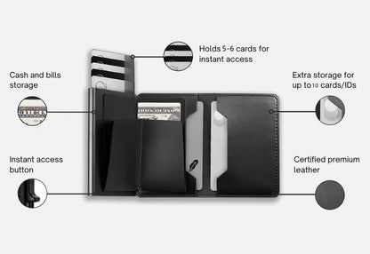 AirTag Pop-Up Wallet(Without Airtag)