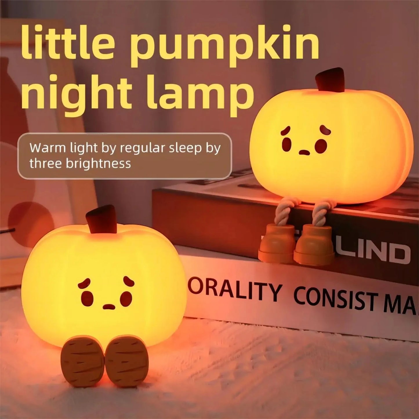 🎃Mr. Pumpkin Glow Night Light