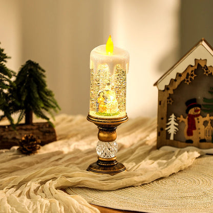 Aanbieding🎅Kerstkaars Nacht Light🕯️