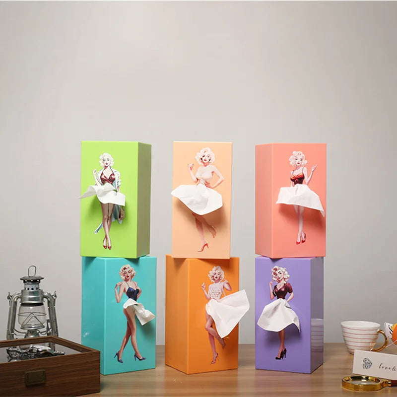 Lady Skirt Tissue box