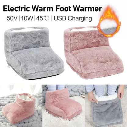 USB Powered Fluffy Foot Warmers