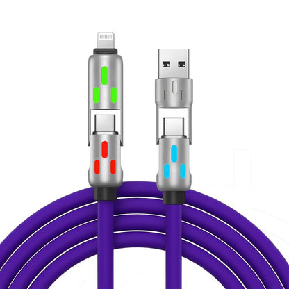 📲⚡ 4-in-1 Super Fast USB Cable