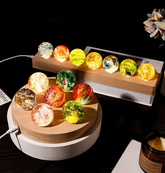 7 Chakra Crystal Sphere Lamp